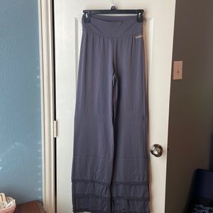 Matilda Jane high rise pants with ruffle legs